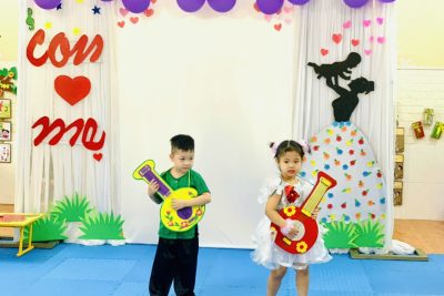 Giáo án biểu diễn văn nghệ cuối chủ đề “Con yêu mẹ” GV Đỗ Thị Thu Hiền