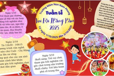 Kế hoạch tổ chức tuần lễ “Vui hội Trăng Rằm 2025”