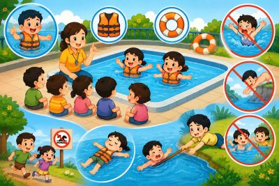 PHÒNG TRÁNH ĐUỐI NƯỚC CHO TRẺ MẦM NON